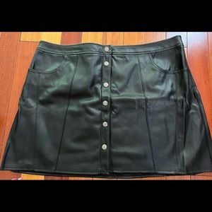 NWT Express leather skirt size 18